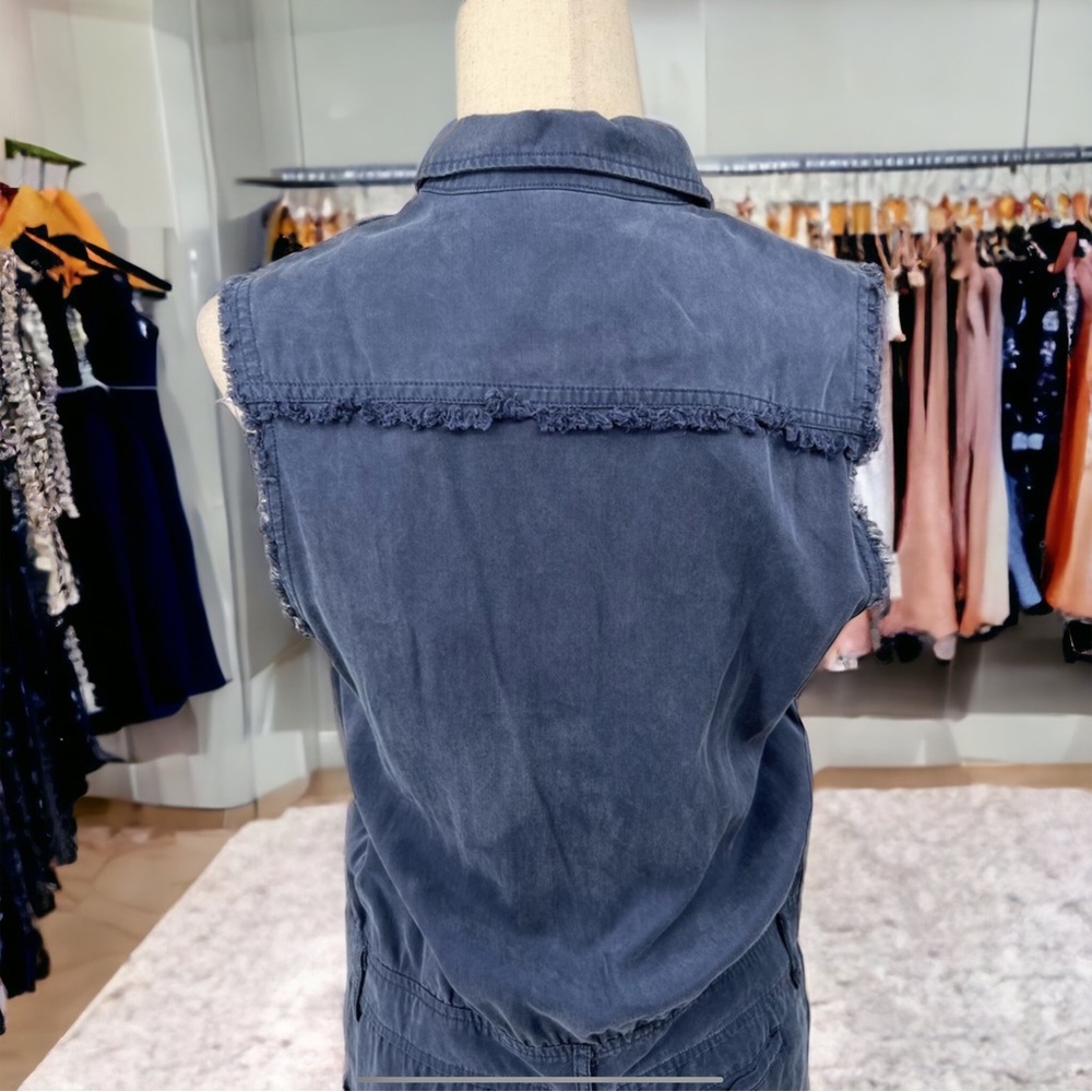 SOLD! Distressed Military Jumpsuit - Picture 3 of 16